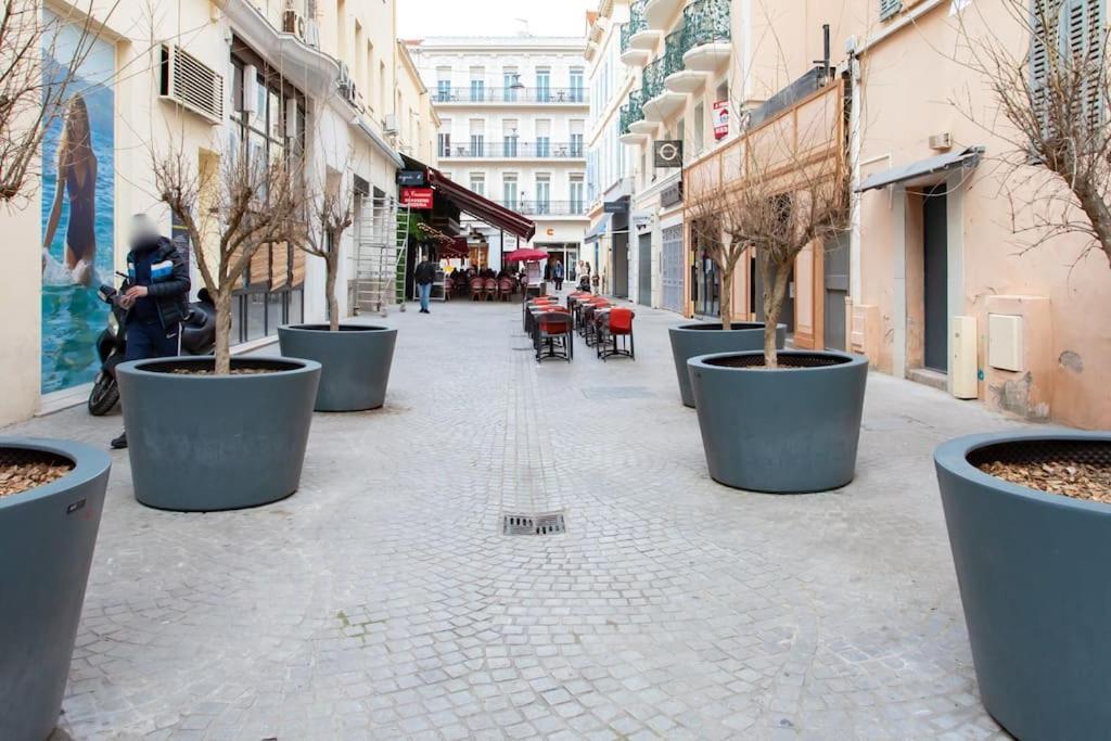 Апартаменты C16 - 2 Bdr Rue Antibes 4 Min Palais Festivals - Ac & Terrace Канны Экстерьер фото